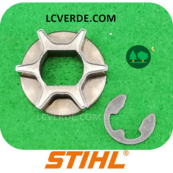 Clutch Drum Chain Sprocket For STIHL 028 028AV AV Super # 1118 640 2001 - Foto 4