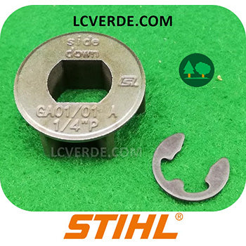 Pignone Rocchetto Motosega Batteria Elettrosega Stihl GTA26 ricambi LCVERDE.com GA010072600 spare part