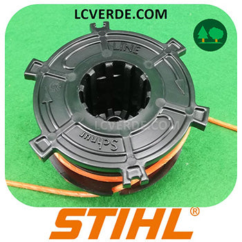 Pomello Pomolo Rocchetto Bobina Testina Stihl Batti Vai AutoCut 25.2 Decespugliatore ricambio LCVERDE.com 40027104313 spare part