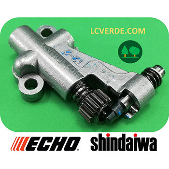 Pompa Olio Lubrificazione Catena Motosega Echo CS390 CS500 CS4310 CS501 CS7310 Shindaiwa 431SX 501SX 731SX 390SX ricambi LCVERDE.com C022000121 spare part
