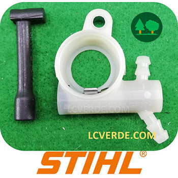 Pompa Olio Lubrificazione Catena Motosega Stihl MS150 MS151 ricambi LCVERDE.com 11466403206