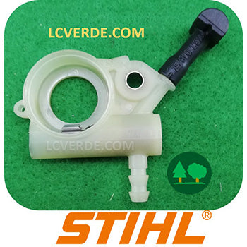 Pompa Olio Lubrificazione Catena Motosega Stihl MS192 ricambio LCVERDE.com 11376403202