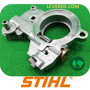 Pompa Olio Lubrificazione Catena Motosega Stihl MS661 MS651 ricambi LCVERDE.com 11446403200 spare parts