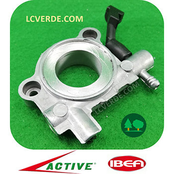 Pompa Olio Motosega Active Ibea 39.39 40.40 3900 4000 ricambi LCVERDE.com 35895