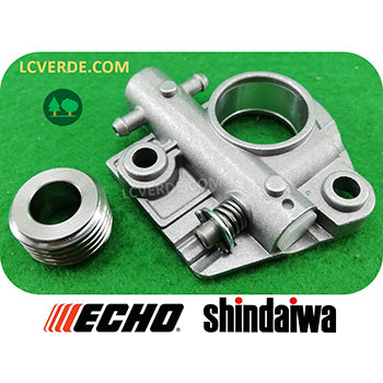 Pompa Olio Vite Senza Fine Girante Ingranaggio Motosega Echo CS3000 CS3400 CS3450 CS3050 Shindaiwa ricambio LCVERDE.com 43700039130 spare parts