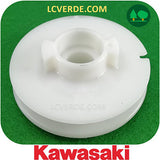 Puleggia Avviamento Decespugliatore Kawasaki motore TD24 TD25 TG24 TG25 TG33 ricambi LCVERDE.com