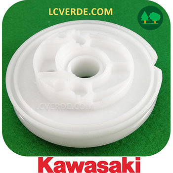 Puleggia Avviamento Decespugliatore Motore Kawasaki TD33 TD40 TD48 TH43 TH48 ricambi LCVERDE.com