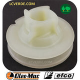 Puleggia Avviamento Motosega OleoMac 936 940 Efco 136 140 ricambi LCVERDE.com 50050017AR