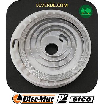 Puleggia Molla Avviamento Soffiatore OleoMac BV270 Efco SA2700 ricambio LCVERDE.com 61172004R