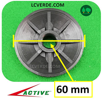 Puleggia Trasmissione Rasaerba Tagliaerba Tosaerba Tosaprato Active 5300 ricambi LCVERDE.com 51381 spare part