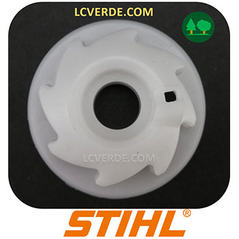Semi Puleggia Secondaria Trascinatore Avviamento Motosega Stihl MS150 MS151 ricambi LCVERDE.com 11461952000 spare part