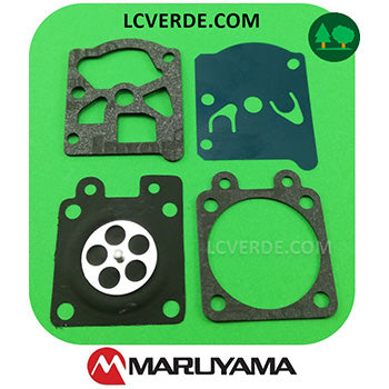 Serie Kit Membrane Guarnizioni Riparazione Revisione Carburatore Motosega Maruyama Motosega ricambi LCVERDE.com