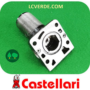 Supporto Corpo Cilindro Abbacchiatore Scuotitore Aria Compressa Pneumatico Raccolta Olive CASTELLARI Olivance PN PNT PNS PNX PNXT Vertigo ricambi LCVERDE.com 100.OP02 spare parts