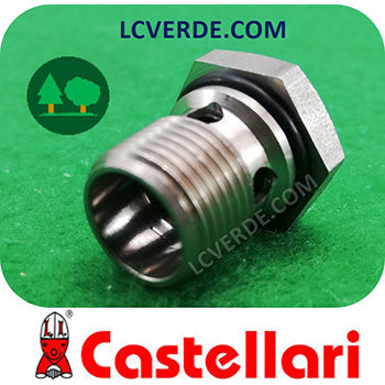 Tappo Filettato Tenuta Scambiatore Abbacchiatore Aria Compressa Pneumatico Raccolta Olive CASTELLARI PN PNT PNS PNX PNXT Vertigo ricambio LCVERDE.com 100OP39