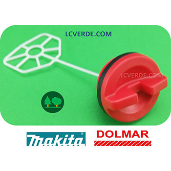 Tappo Miscela Catena Motosega Makita EA3110 EA3100 Dolmar PS310 PS311 ricambi LCVERDE.com