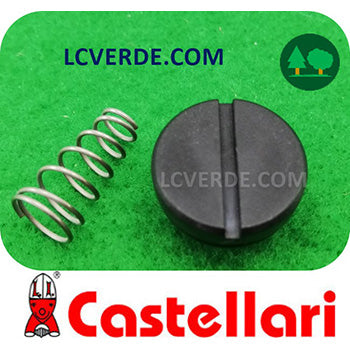 Tappo Molla Maniglia Asta Pneumatica Aria Compressa Castellari ricambi LCVERDE.com