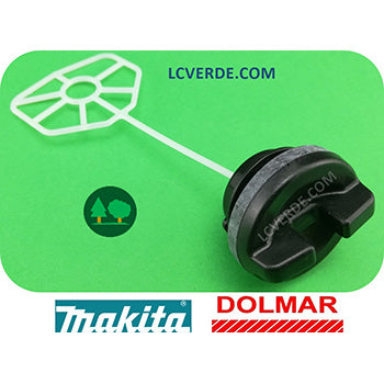 Tappo Olio Catena Motosega Makita EA3100 EA3110 Dolmar PS310 PS311 ricambi LCVERDE.com