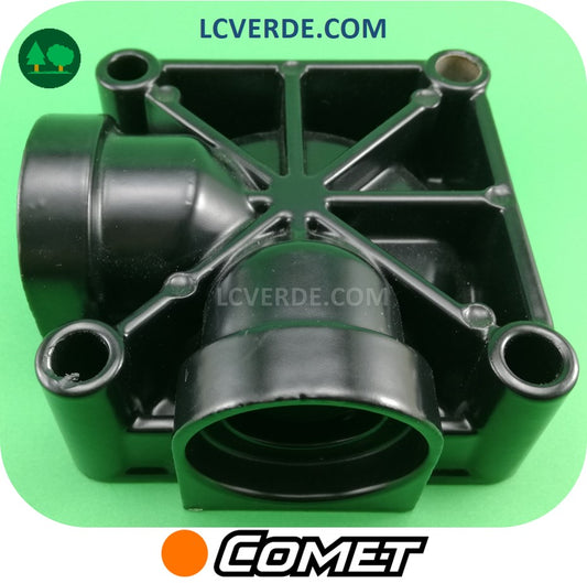 Testata Sinistra Sx pompa irrorazione Comet P48 P50 P38 P35 ricambi LCVERDE.com 3218006800