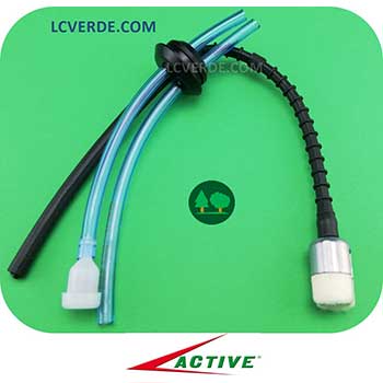 Tubo Filtro Pescaggio Miscela Decespugliatore ACTIVE IBEA ricambio 22564 LCVERDE.com 2.6 3.0 3.5 4.0