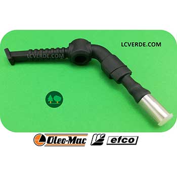 Tubo Filtro Pescaggio Olio Catena Motosega OleoMac Efco GS35 GS350 MT350 MT3500 ricambi LCVERDE.com