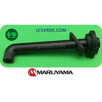 Tubo Uscita Olio Catena Motosega Maruyama MCV3100 MCV3101 ricambio LCVERDE.com