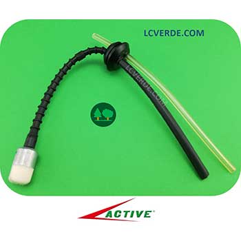 Tubo e Filtro Pescaggio Miscela Decespugliatore ACTIVE IBEA ricambio 22530 LCVERDE.com
