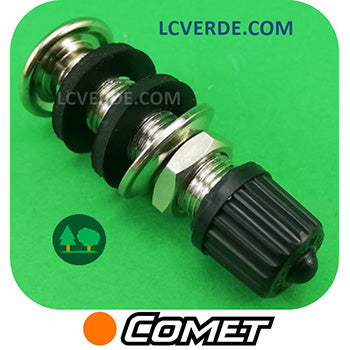 Valvola Gonfiaggio Coperchio Accumulatore Superiore COMET P48 P50 ricambi LCVERDE.com