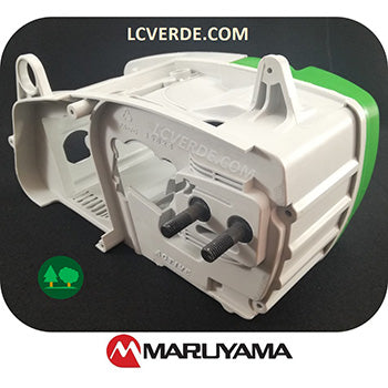 carter basamento monoblocco serbatoio miscela olio motosega Maruyama MCV3900 MCV4000 ricambi LCVERDE.com