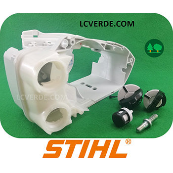 carter basamento monoblocco serbatoio miscela olio motosega Stihl ms150 ms151 ricambio LCVERDE.com