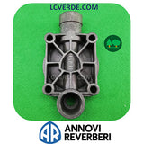 testa tesata valvole pompa irrorazione Ar Annovi Reverberi Ar202 Ar252 ricambio LCVERDE.com 801940 spare parts