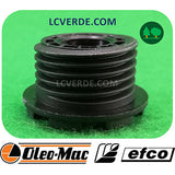 vite senza fine ingranaggio pompa olio motosega OleoMac Efco ricambi LCVERDE.com 50060008R spare parts