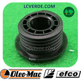 vite senza fine ingranaggio pompa olio motosega OleoMac Efco ricambio LCVERDE.com 50060008R spare parts