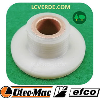 vite senza fine ingranaggio pompa olio motosega OleoMac Gsh510 Gsh560 Efco Mth5100 Mth5600 ricambi LCVERDE.com spare parts