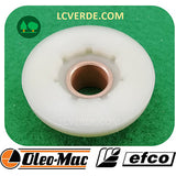 vite senza fine ingranaggio pompa olio motosega OleoMac Gsh510 Gsh560 Efco Mth5100 Mth5600 ricambio LCVERDE.com