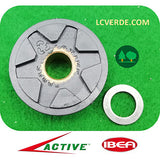 vite senza fine pompa olio motosega active 39.39 40.40 ibea 3900 4000 ricambi LCVERDE.com 36512