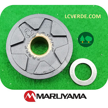 vite senza fine pompa olio motosega maruyama  MCV3900 MCV4000 ricambi LCVERDE.com 36512